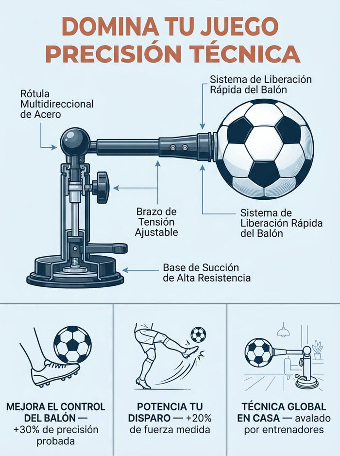 Elite Touch Entrenador de Fútbol 10
